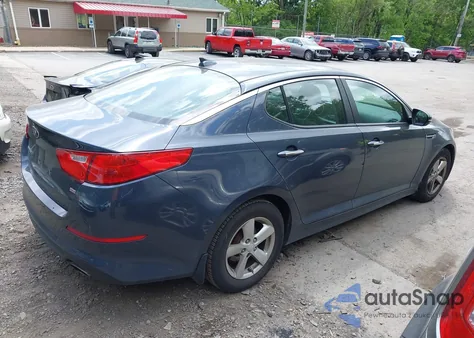 2015 Kia Optima Lx из США, поврежденный, VIN KNAGM4A72F5580043